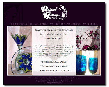 Paintedglassbypatra.com
